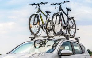 Porte-vélo de Toit de Voiture avec serrure