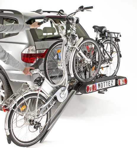 Mottez A028P2 Porte 2 vélos électrique Rabattable